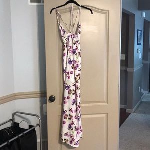 Strappy Floral Maxi Dress